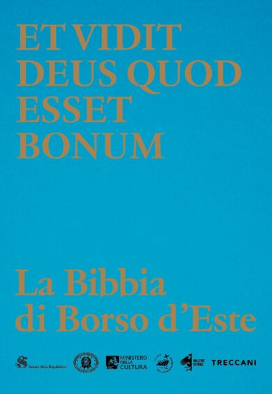 Et vidit Deus quod esset bonum. La Bibbia di Borso d’Este